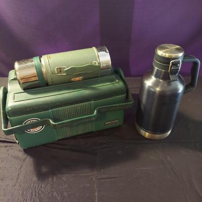 Vintage Stanley Aladdin Cooler and Thermos (K-BBL)