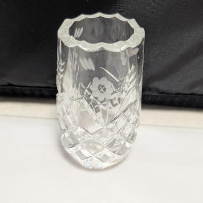Hand Made Czech Republic & Russian Crystal Bowls & Vases (DR)