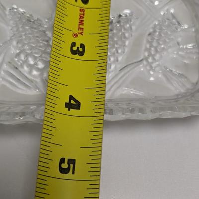 Vintage Crystal Dish A Couple Have Stickers (DR)