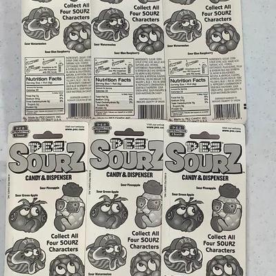 Lot of Six (6) PRZ Sours, MOC