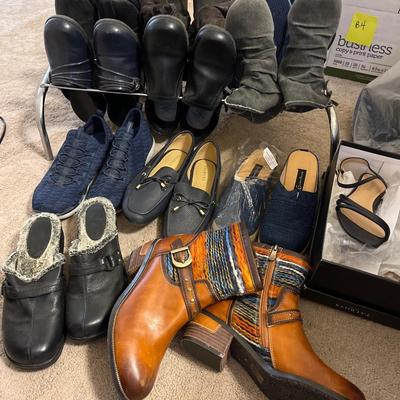 Shoes and boots -mostly size 8, some 9