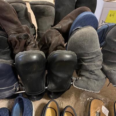 Shoes and boots -mostly size 8, some 9