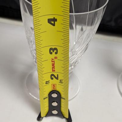 10 - Stuart Regent Glasses 2 Tea & 7 Juice Glasses (DR)