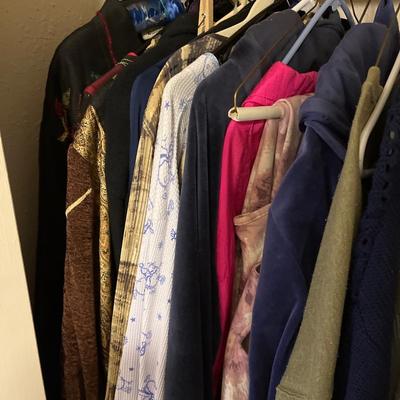 Closet full of XL size clothes!