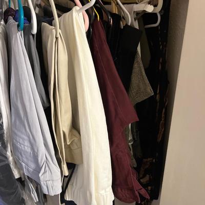 Closet full of XL size clothes!