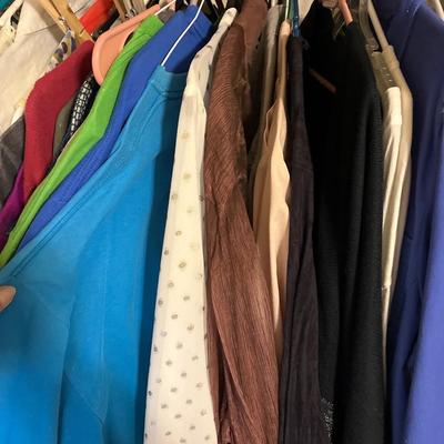 Closet full of XL size clothes!