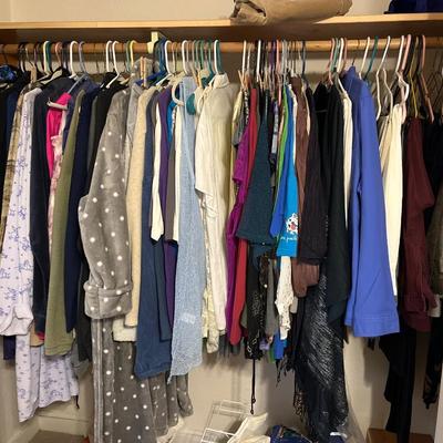 Closet full of XL size clothes!