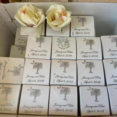 Lot of wedding items.