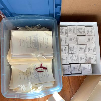 Lot of wedding items.