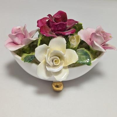 Fine Bone China Crown Staffordshire Flower Arrangement & English Flower Arrangement (DR)