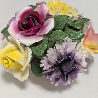Fine Bone China Crown Staffordshire Flower Arrangement & English Flower Arrangement (DR)