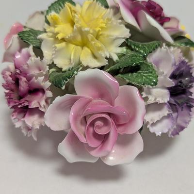 Fine Bone China Crown Staffordshire Flower Arrangement & English Flower Arrangement (DR)