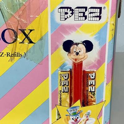 Partial Case of 34 PEZ Bonbon Dispensers, MOC