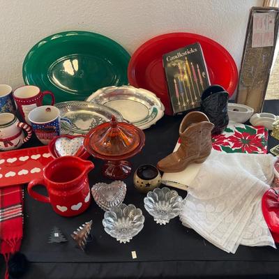 Xmas, Valentine & more decor