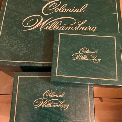 Lot of Colonial Williamsburg Village & Figurines