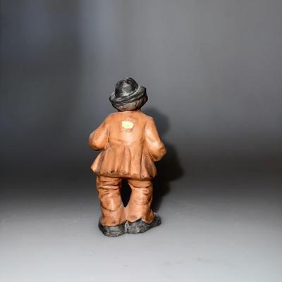 Vintage Flambro "Emmett Kelly Jr" clown with Accordion