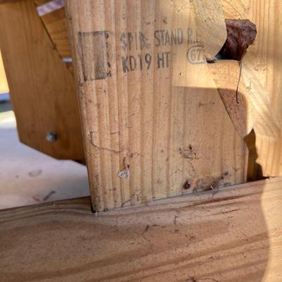 Adirondack Wooden Rocking Chair (Y-RG)