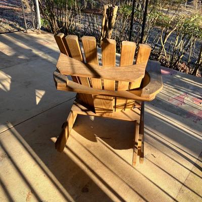 Adirondack Wooden Rocking Chair (Y-RG)