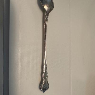 Lot of Silver items including a set of salt and Pepper shakers.