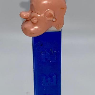Vintage 2.6 No Feet Popeye PEZ Dispenser - Austria