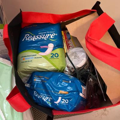 Misc. bath and personal items