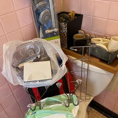 Misc. bath and personal items