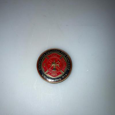 Sicerville Volunteer Fire Company 2023 75th Anniversary pin