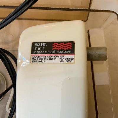 Wahl 7 in 1 2 speed heat massager