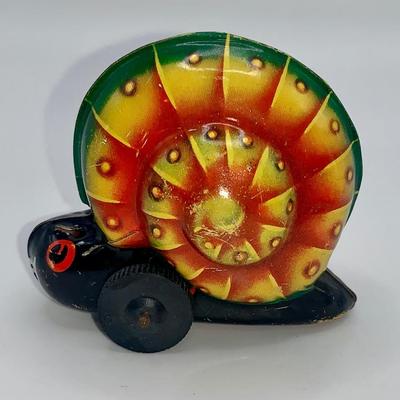 1960s Tin Friction Noli Snail by Lehmann