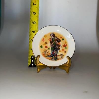 Emmett Kelly Jr. Fall Decorative Collector Plate