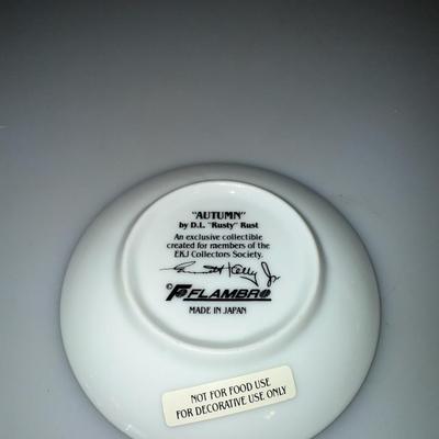 Emmett Kelly Jr. Fall Decorative Collector Plate