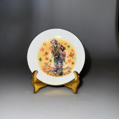 Emmett Kelly Jr. Fall Decorative Collector Plate