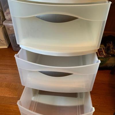 Sterilite 3 drawer storage