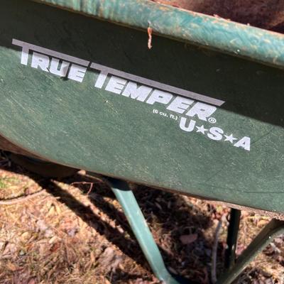 True Temper Metal Wheelbarrow (Y-RG)