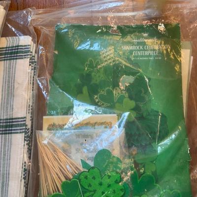 Lot of Saint Patrick’s Day items
