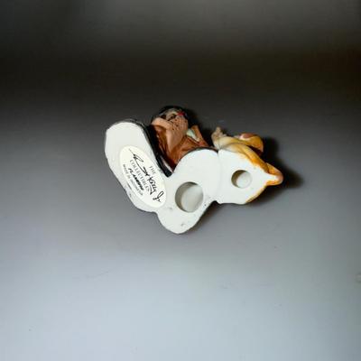Fambro The Emmitt Kelly Jr. Collection, Hobo Clown With Dog Porcelain Figurine