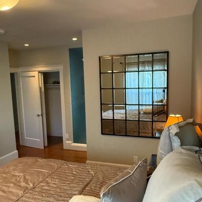 Robert Elliot Superior Wall Mirror Rectangle Living Room Decor