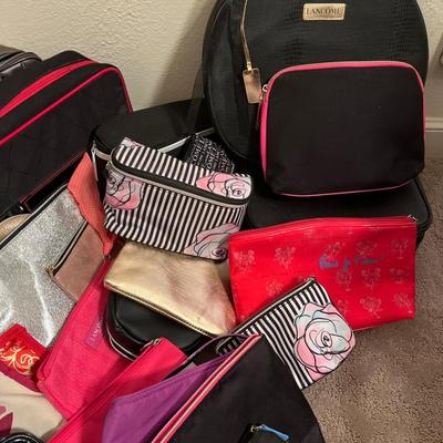 Vintage Lancôme travel bags