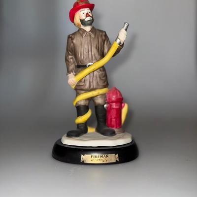 Emmett Kelly Firefighter Clown Series