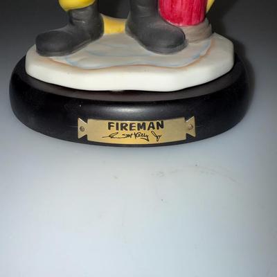 Emmett Kelly Firefighter Clown Series