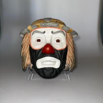 RARE EMMETT KELLY JR.WALL PLAQUE/DATED 1989/MOUNTABLE