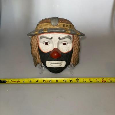RARE EMMETT KELLY JR.WALL PLAQUE/DATED 1989/MOUNTABLE