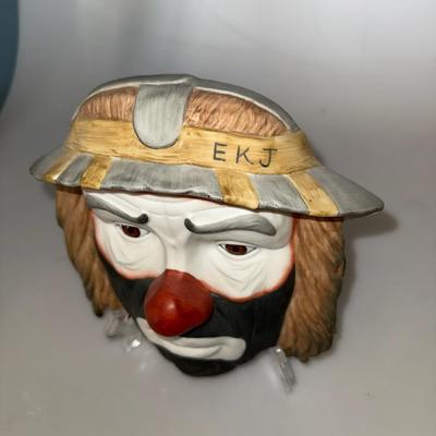 RARE EMMETT KELLY JR.WALL PLAQUE/DATED 1989/MOUNTABLE