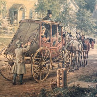 Vintage picture “Home Again”