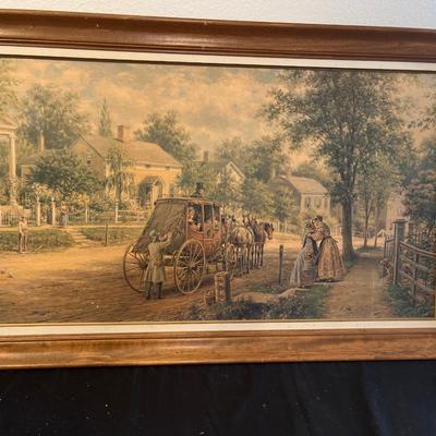 Vintage picture “Home Again”