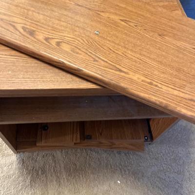 Swivel top TV stand