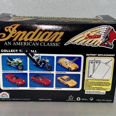 Battery-Operated Indian Motorcycle- MIB