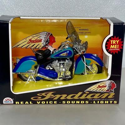 Battery-Operated Indian Motorcycle- MIB