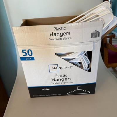 Pack of Plastic Hangers
