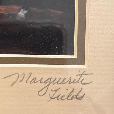 “Silent Hooves” signed & #d by Marguerite Fields